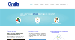 Desktop Screenshot of oralls.com.br